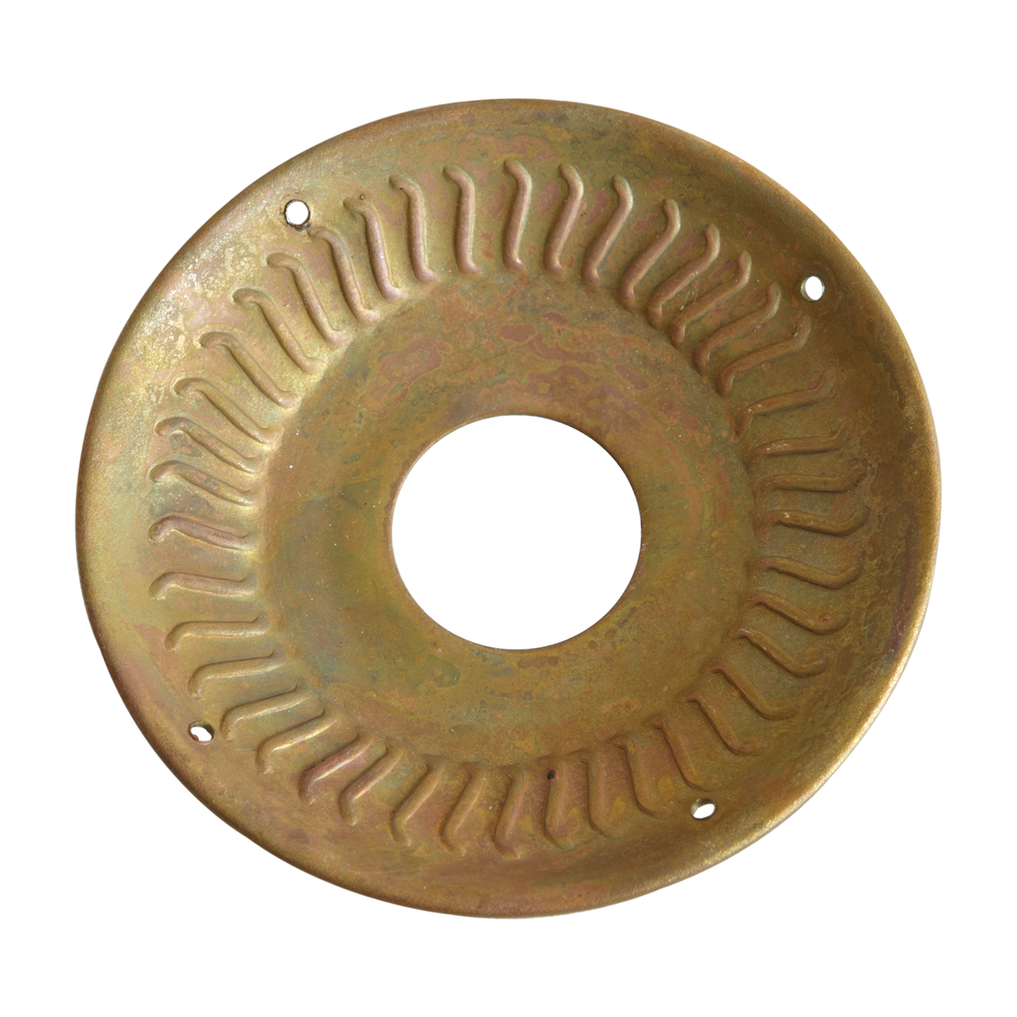 ANEL CASTIÇAL L ONDAS DOURADO