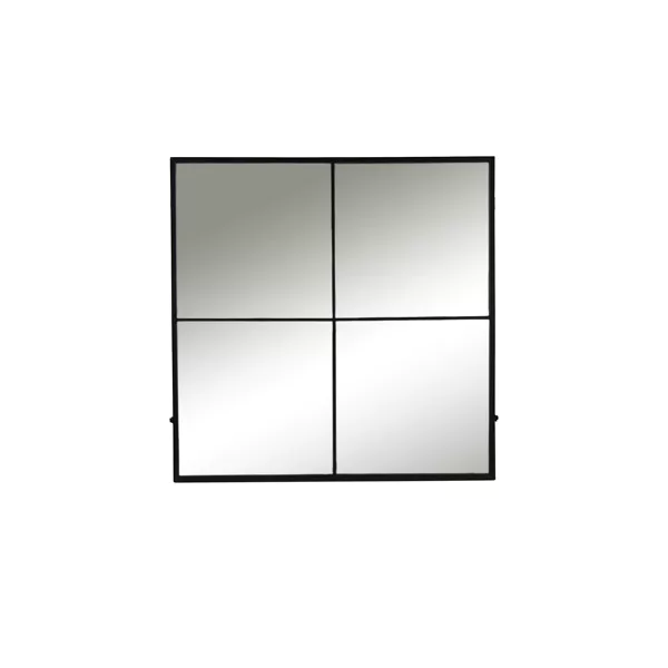 ESPELHO 4 PARTES 80/80 METAL BLACK