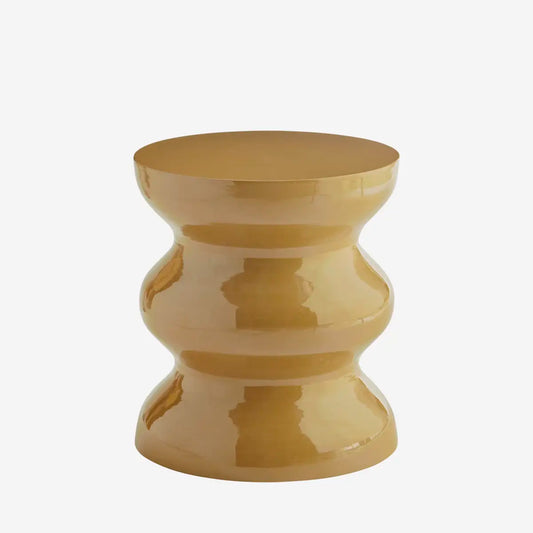 BANCO 46CM METAL MOSTARDA