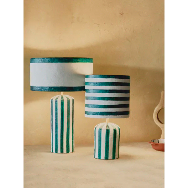 CANDEEIRO PAPIER MACHÉ GREEN