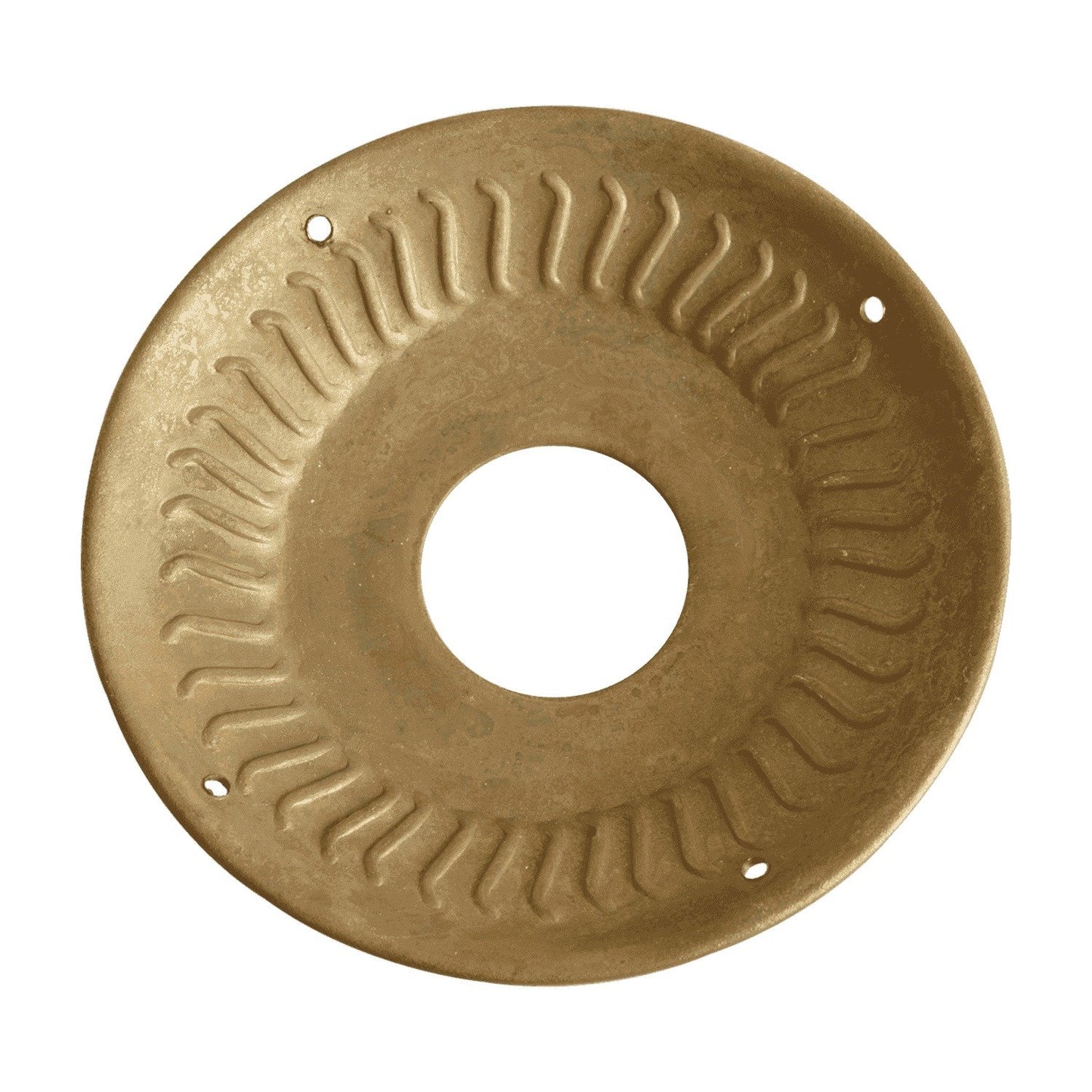 ANEL CASTIÇAL L ONDAS DOURADO