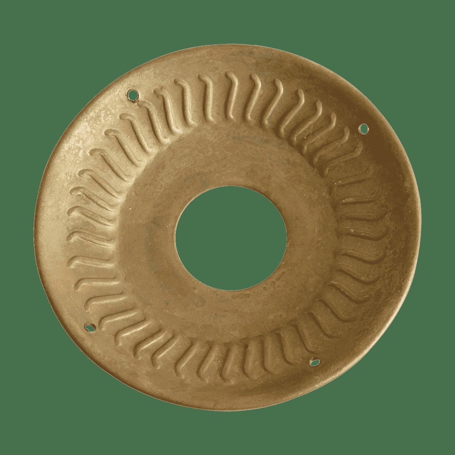 ANEL CASTIÇAL L ONDAS DOURADO