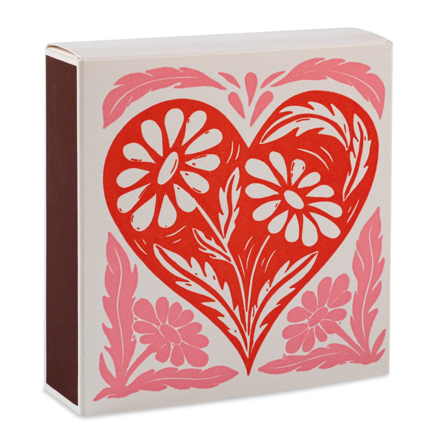 CAIXA FÓSFOROS 11X11 BOTANICAL HEART