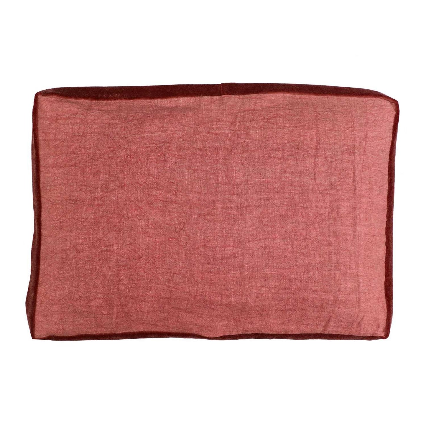 ALMOFADA LINHO/VELUDO 60/40