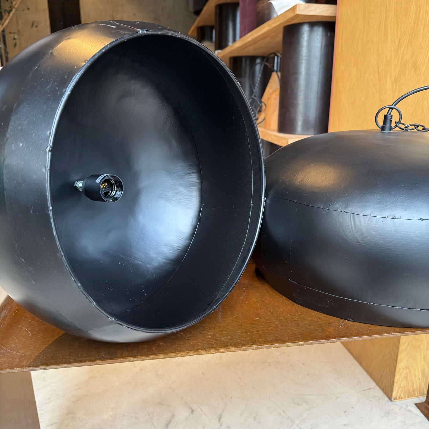 CANDEEIRO TETO PRETO