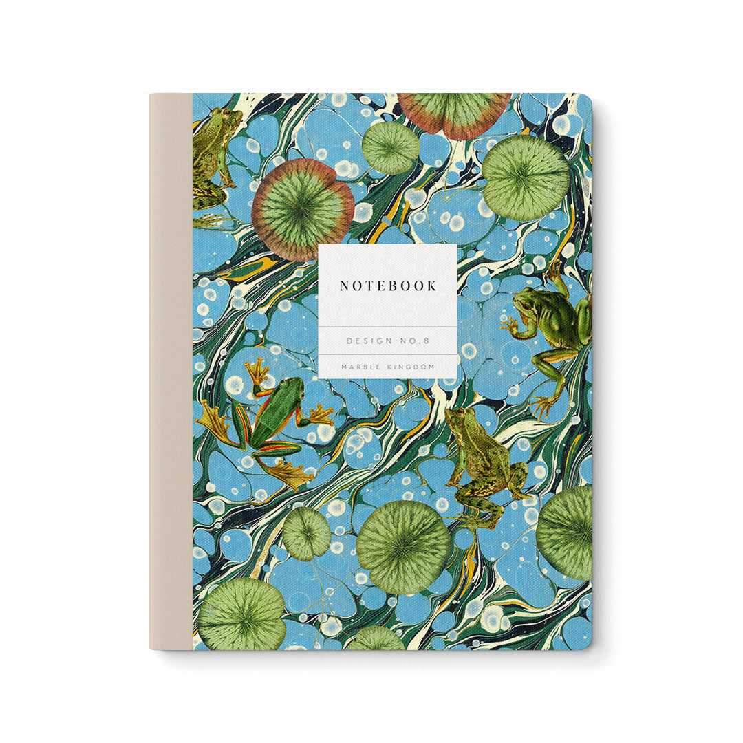 NOTEBOOK MARBLE POND