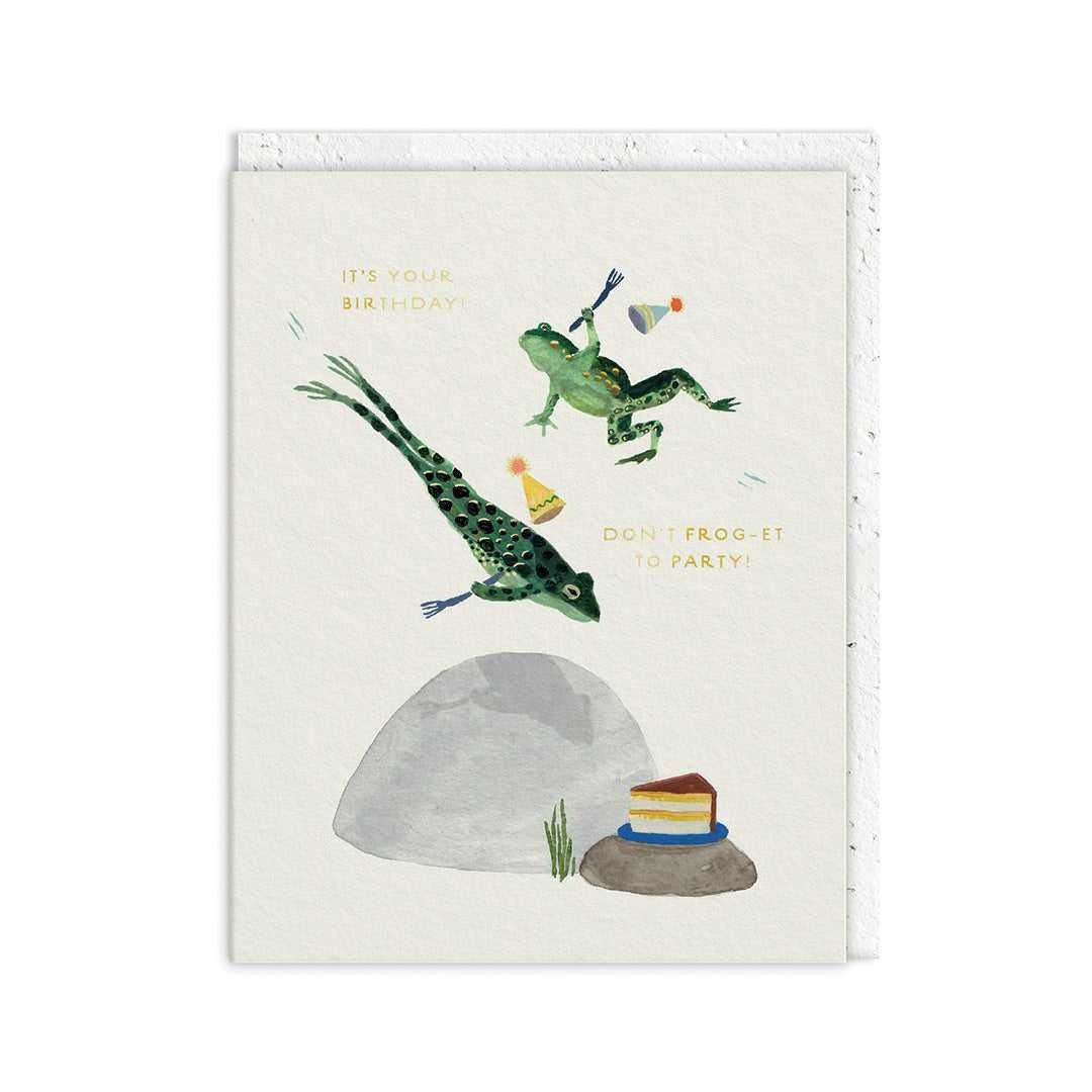 POSTAL DON'T FROG-ET TO PARTY