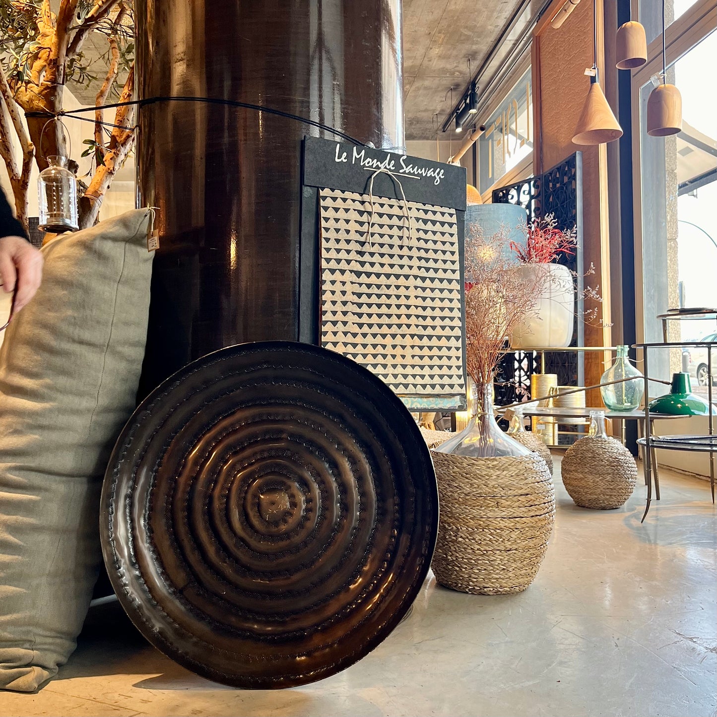 TABULEIRO BARRAS ONDULADAS DIAM 65