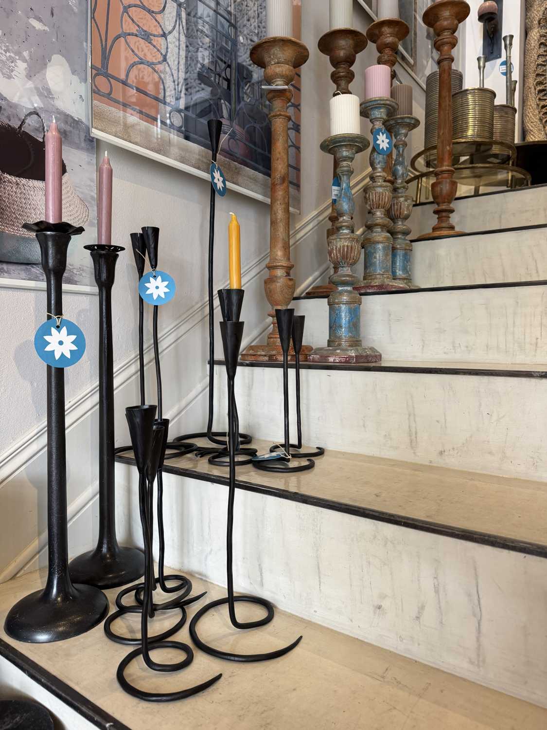 CASTIÇAIS E PORTA VELAS