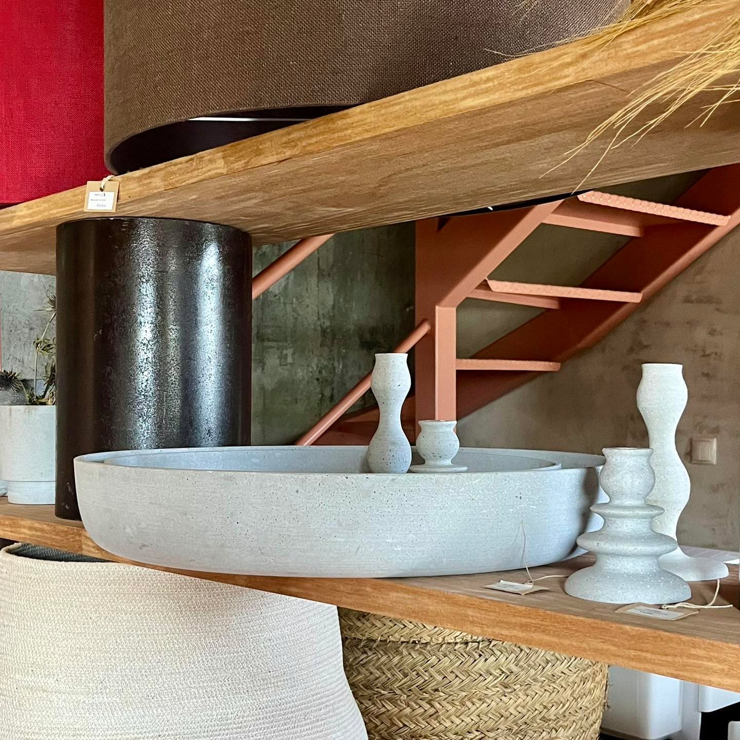 Cement bowls set 2