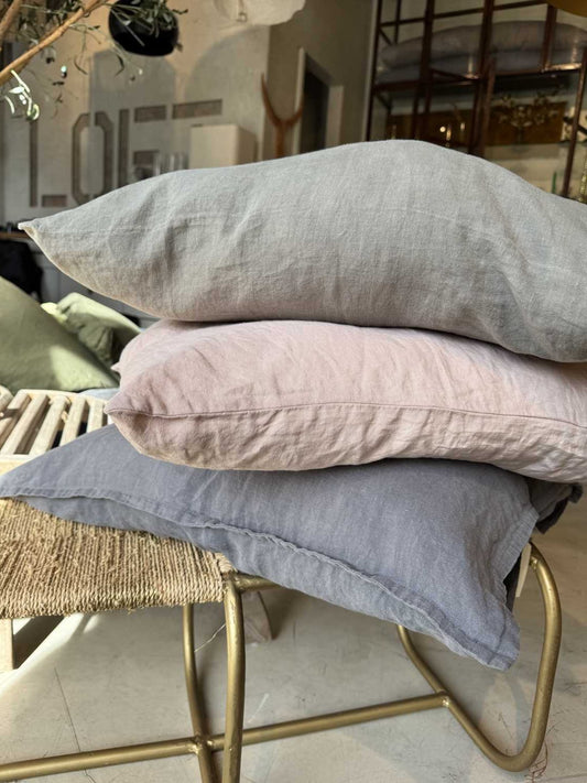 ALMOFADA LINHO QUADRADA 65/65