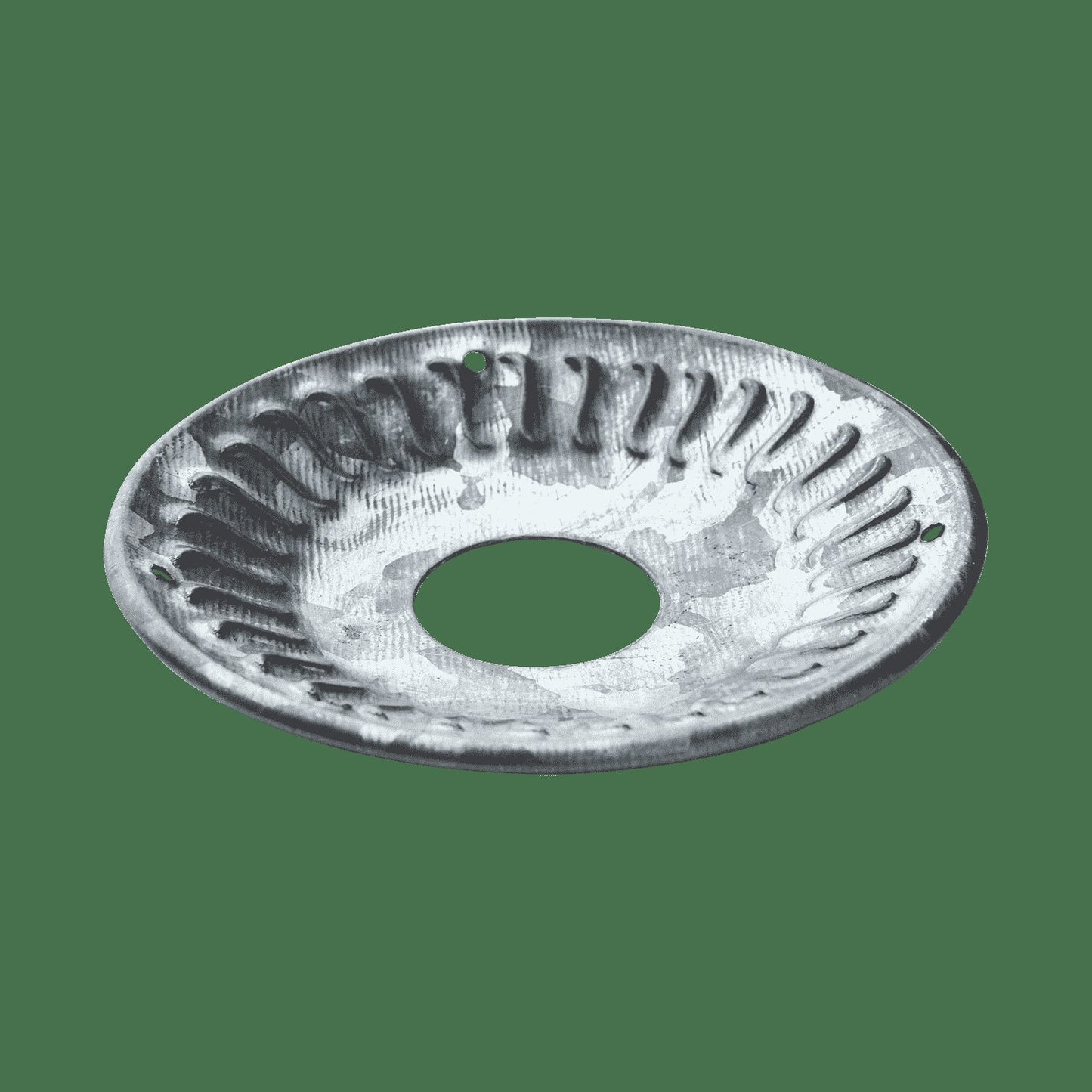 ANEL CASTIÇAL L ONDAS PRATEADO