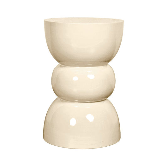 BANCO METAL BEIGE 45CM