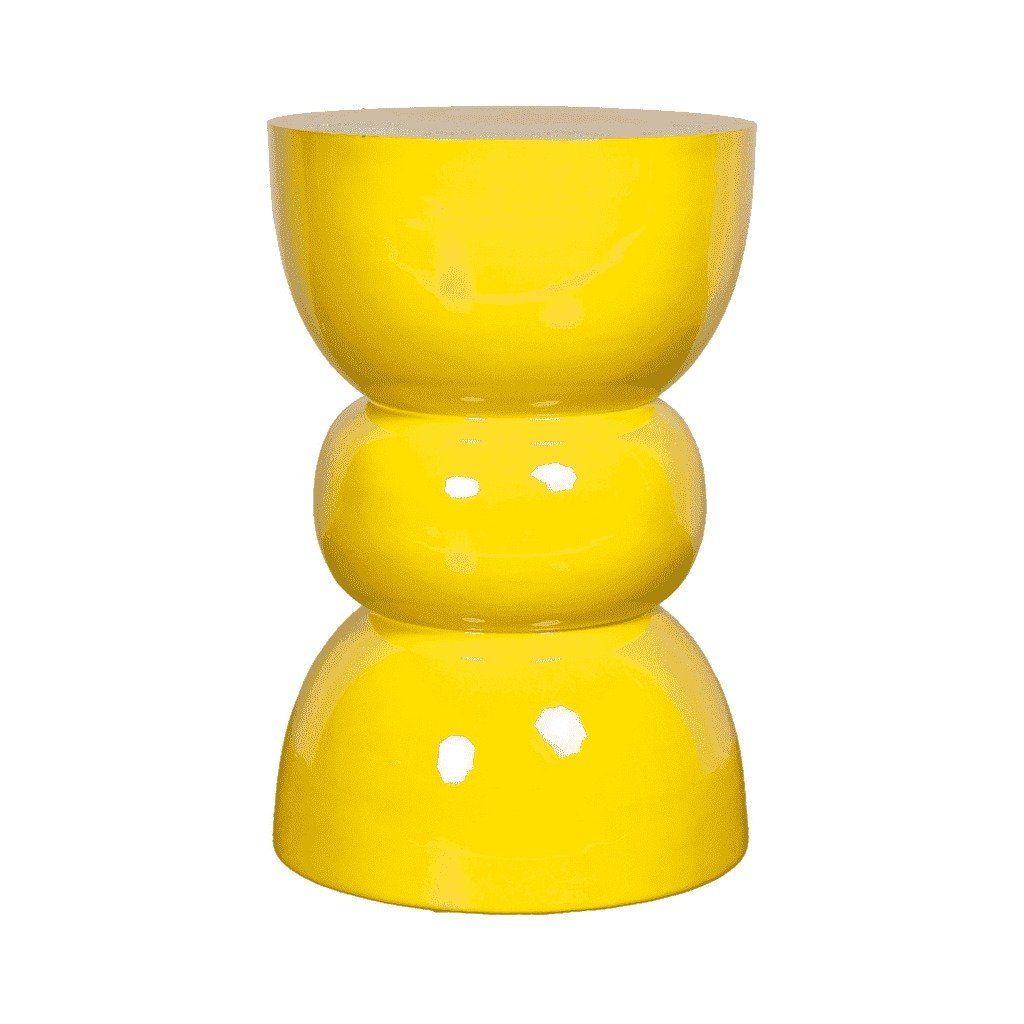 BANCO METAL JAUNE 45CM