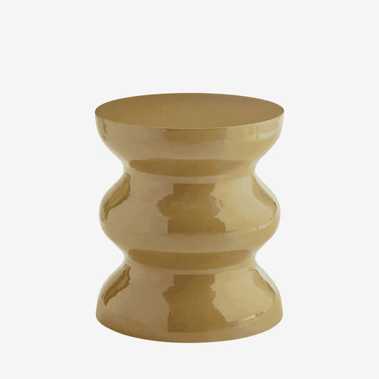 BANCO METAL MOSTARDA 46CM