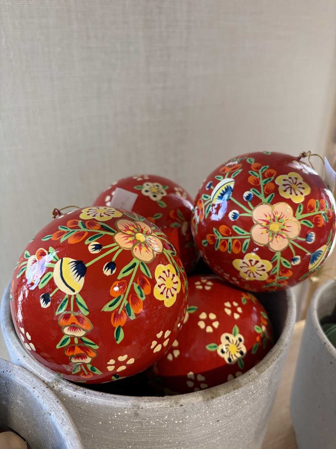 BOLA PAPIER MACHÉ 10CM