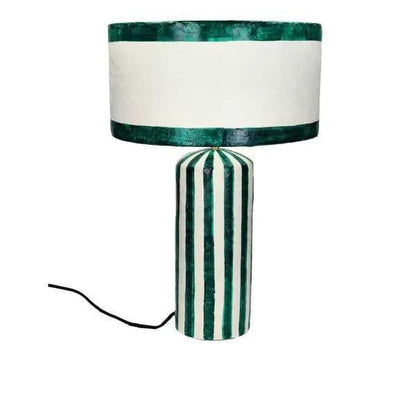 CANDEEIRO PAPIER MACHÉ GREEN