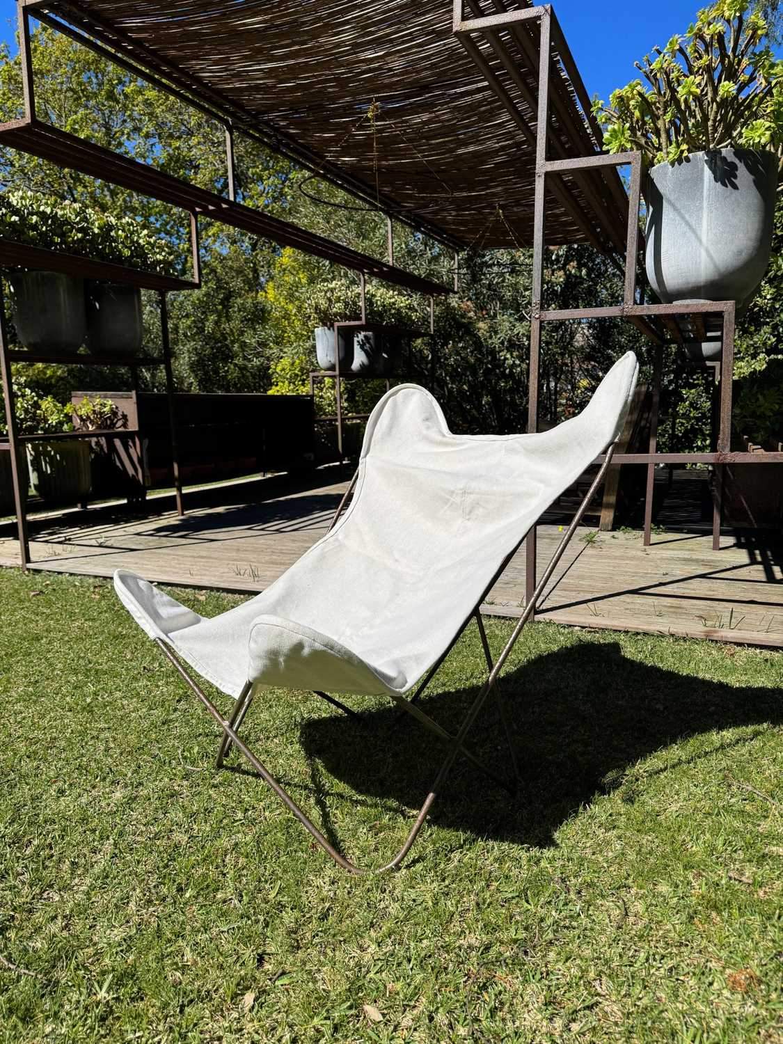 CAPA CADEIRA BORBOLETA CANVAS