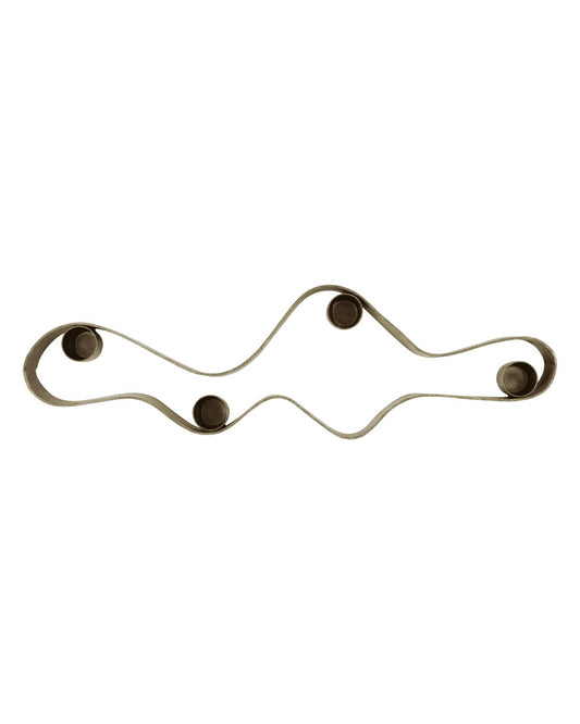 CASTIÇAL 4 VELAS METAL