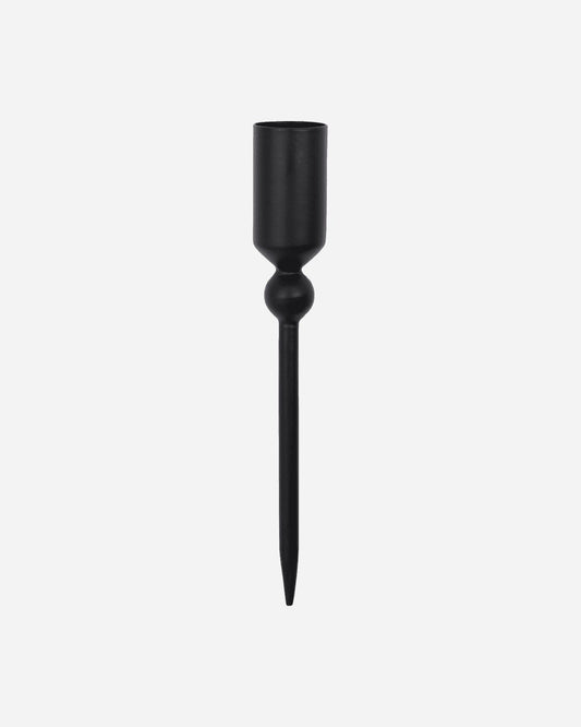 CASTIÇAL FERRO ESPETO PRETO 15CM