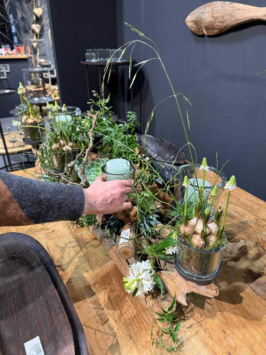 CASTIÇAL MADEIRA 7 VELAS