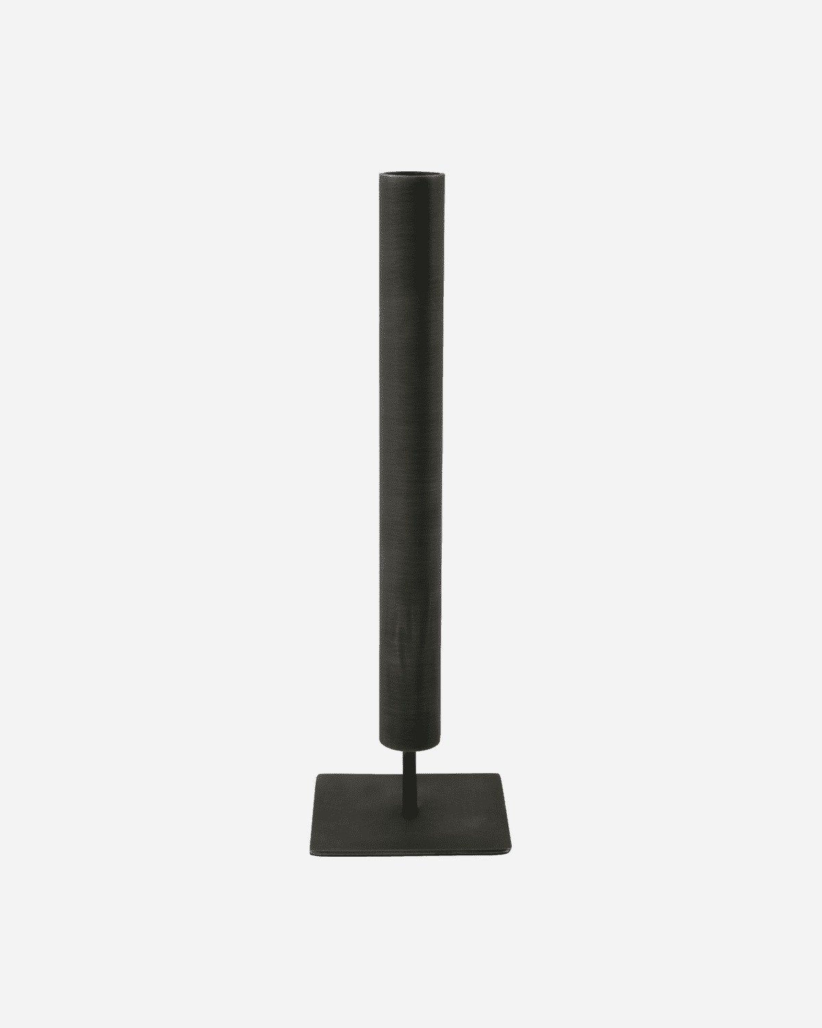 CASTIÇAL RETO FERRO PRETO 26CM