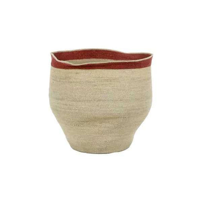CESTO BEIGE/RED