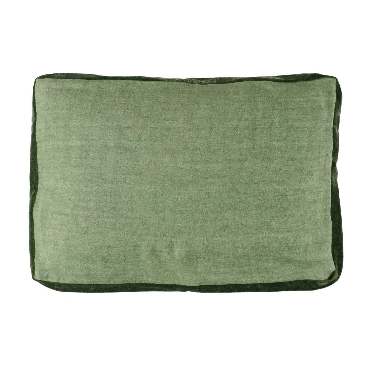 ALMOFADA LINHO/VELUDO 60/40