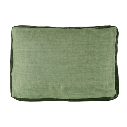 ALMOFADA LINHO/VELUDO 60/40