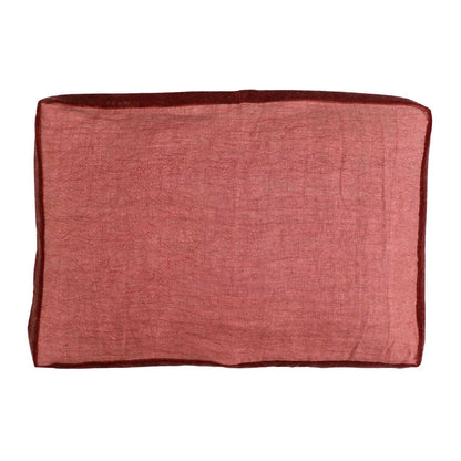 ALMOFADA LINHO/VELUDO 60/40