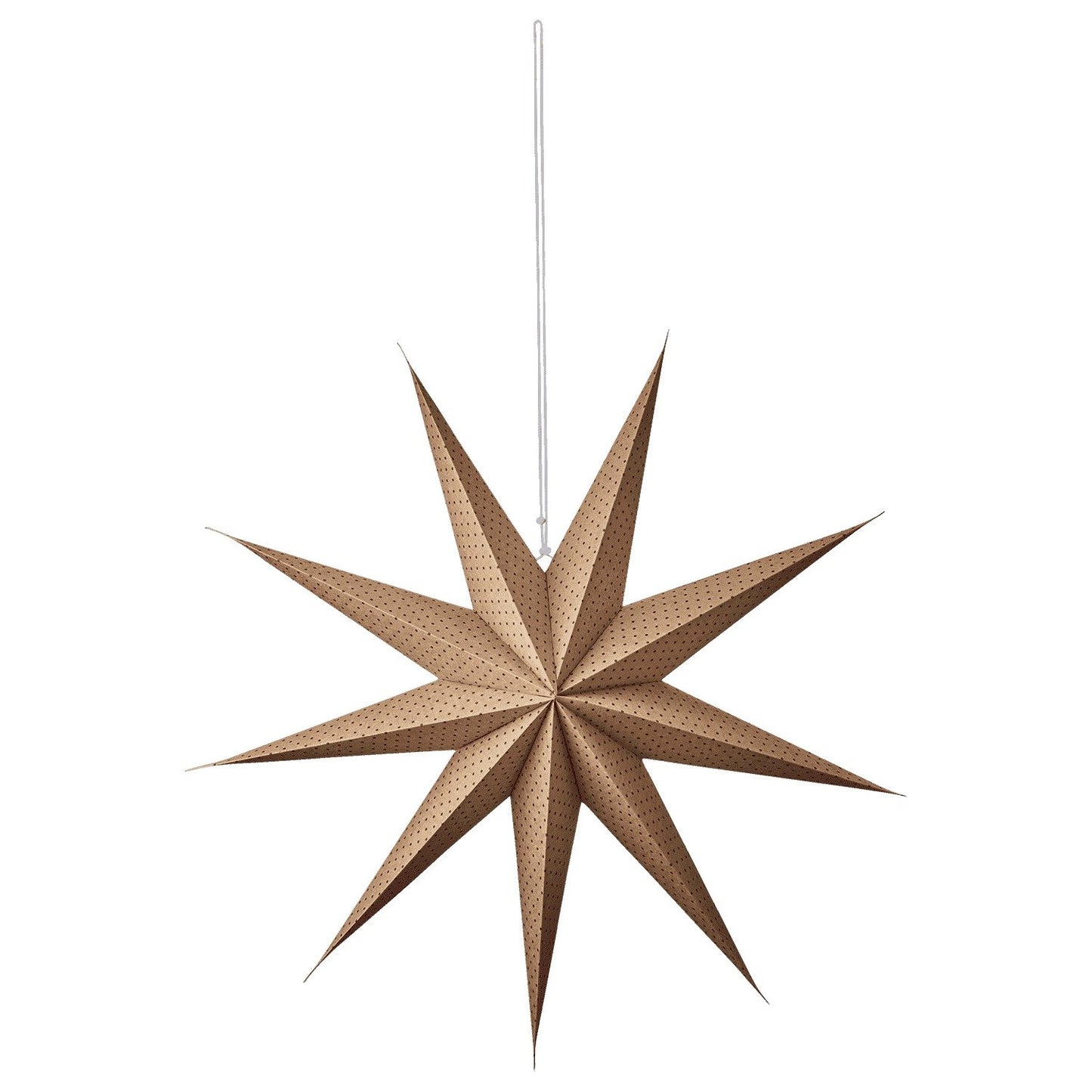 ESTRELA NATAL CASTANHO/VERMELHO