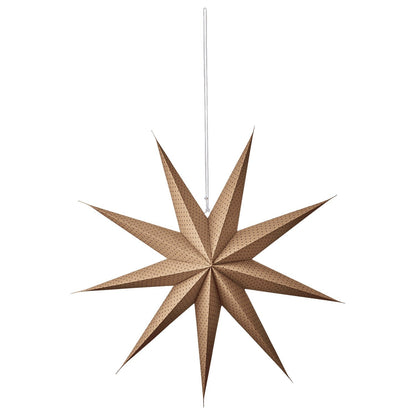 ESTRELA NATAL CASTANHO/VERMELHO