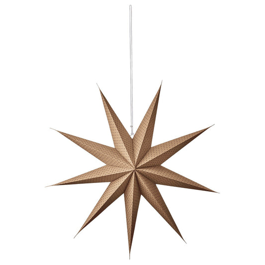 ESTRELA NATAL CASTANHO/VERMELHO