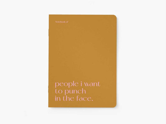 Notebook People I Want to Punch