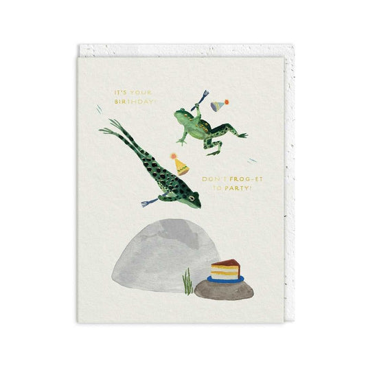 POSTAL DON'T FROG-ET TO PARTY