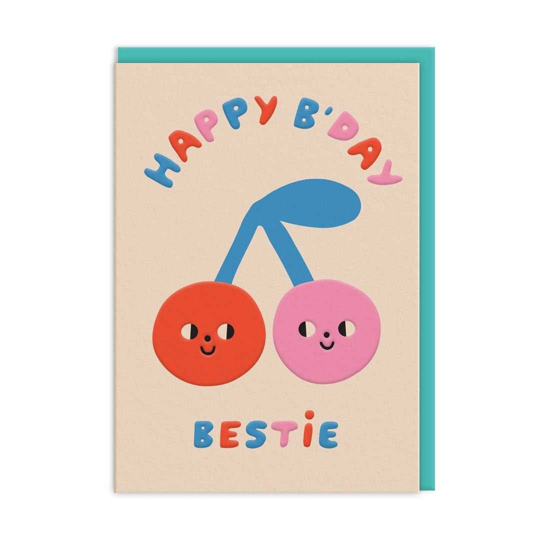 POSTAL HAPPY B'DAY BESTIE
