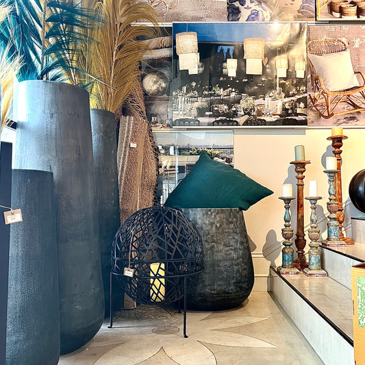 LANTERNA DE FERRO DIAM 50