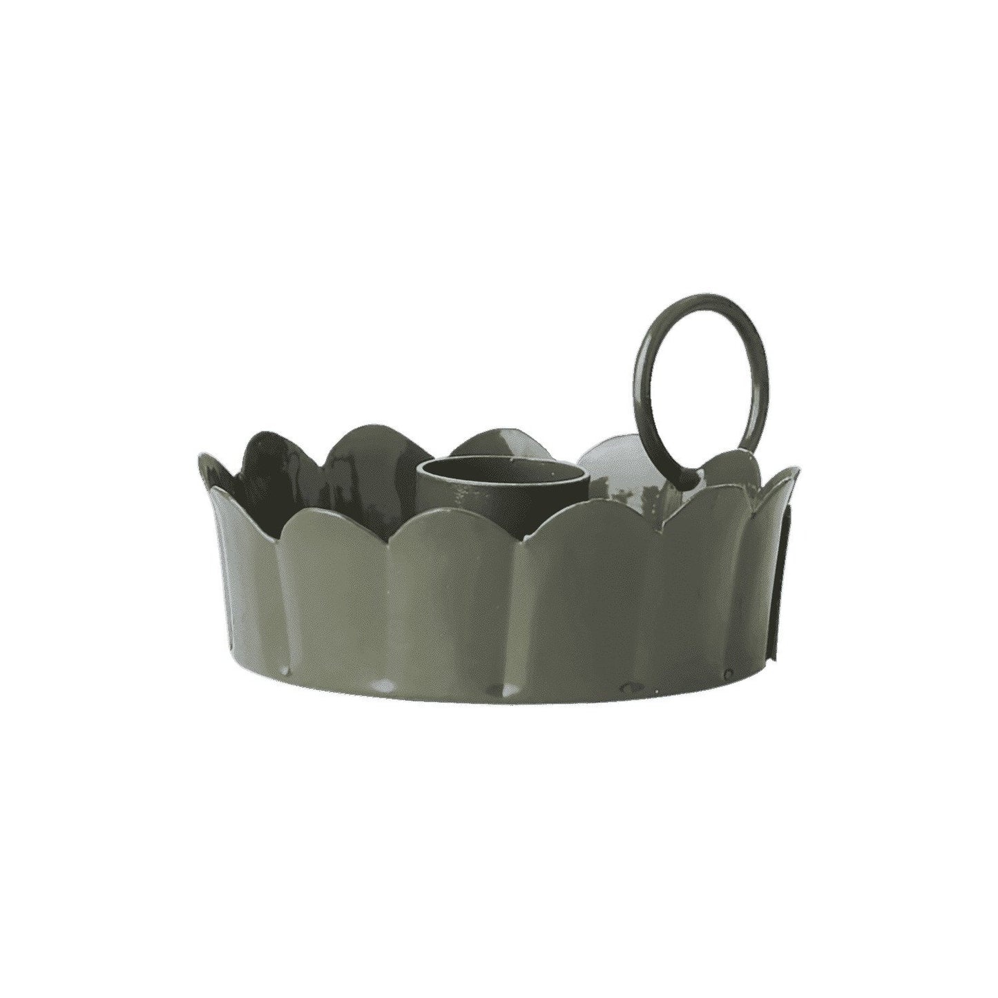 SUPORTE VELA NATAL VERDE