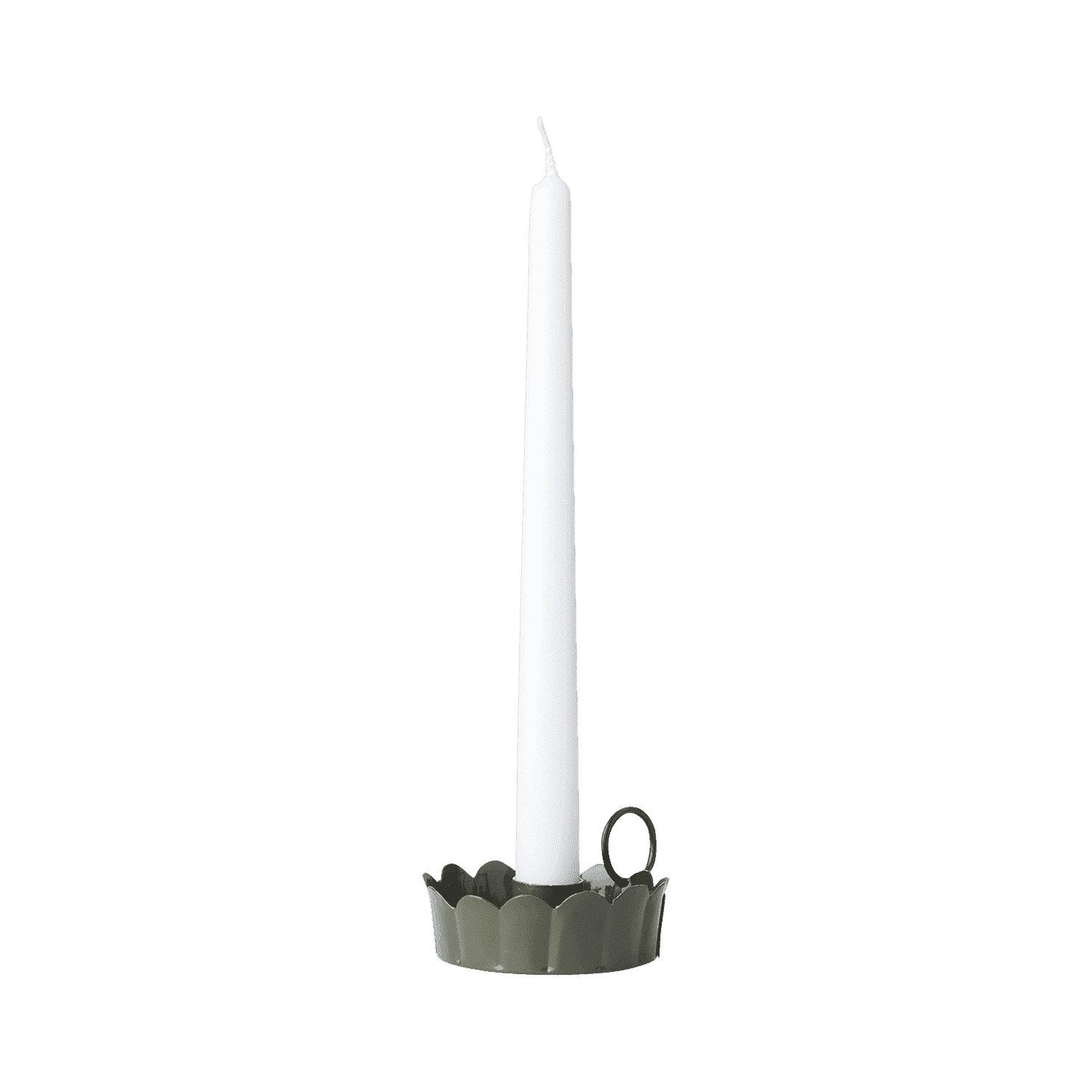 SUPORTE VELA NATAL VERDE