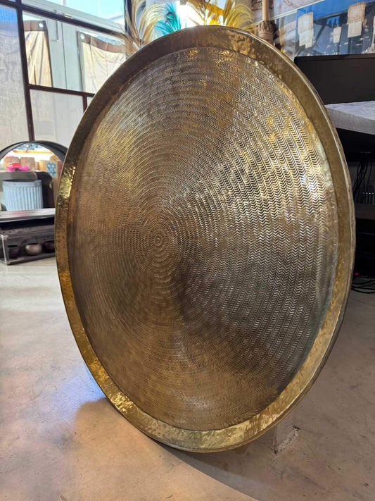 TABULEIRO LATÃO DIAM. 90 cm