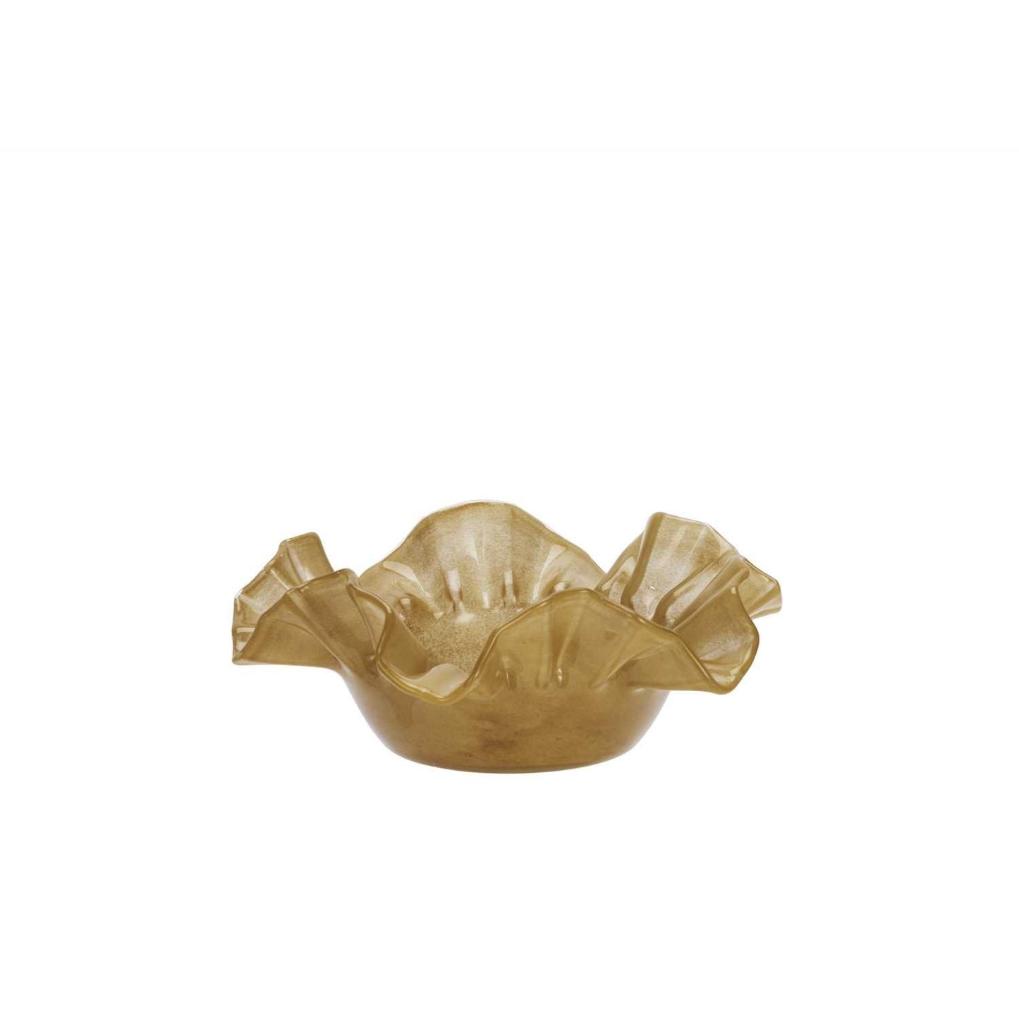 TAÇA DE VIDRO CARAMELO 28/10