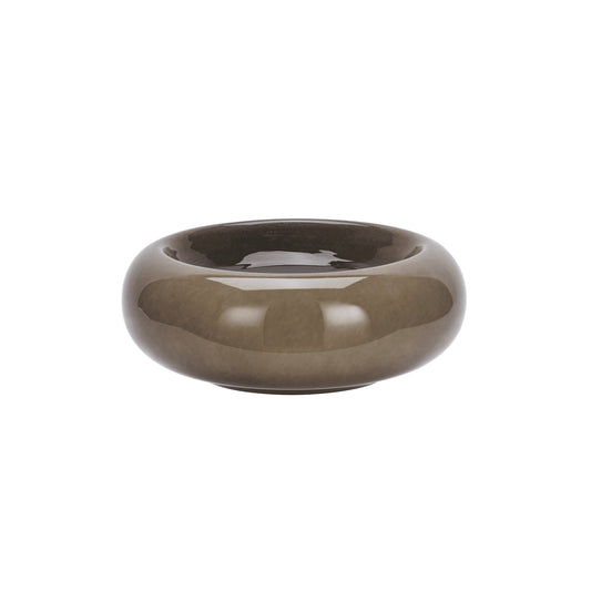 TAÇA VIDRO CINZA 33/12,5