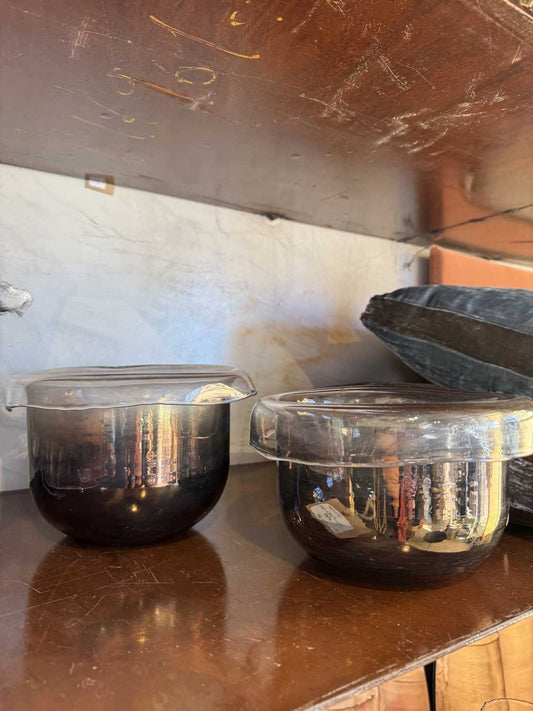 TAÇA VIDRO FUMADO 25/14
