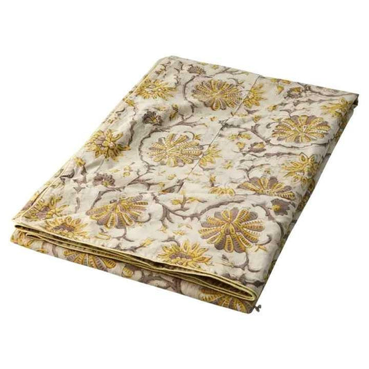 TOALHA DE MESA AMARELO 250X140CM