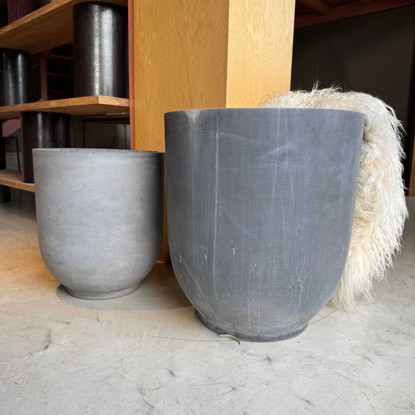 VASO CINZA ANTRACITE