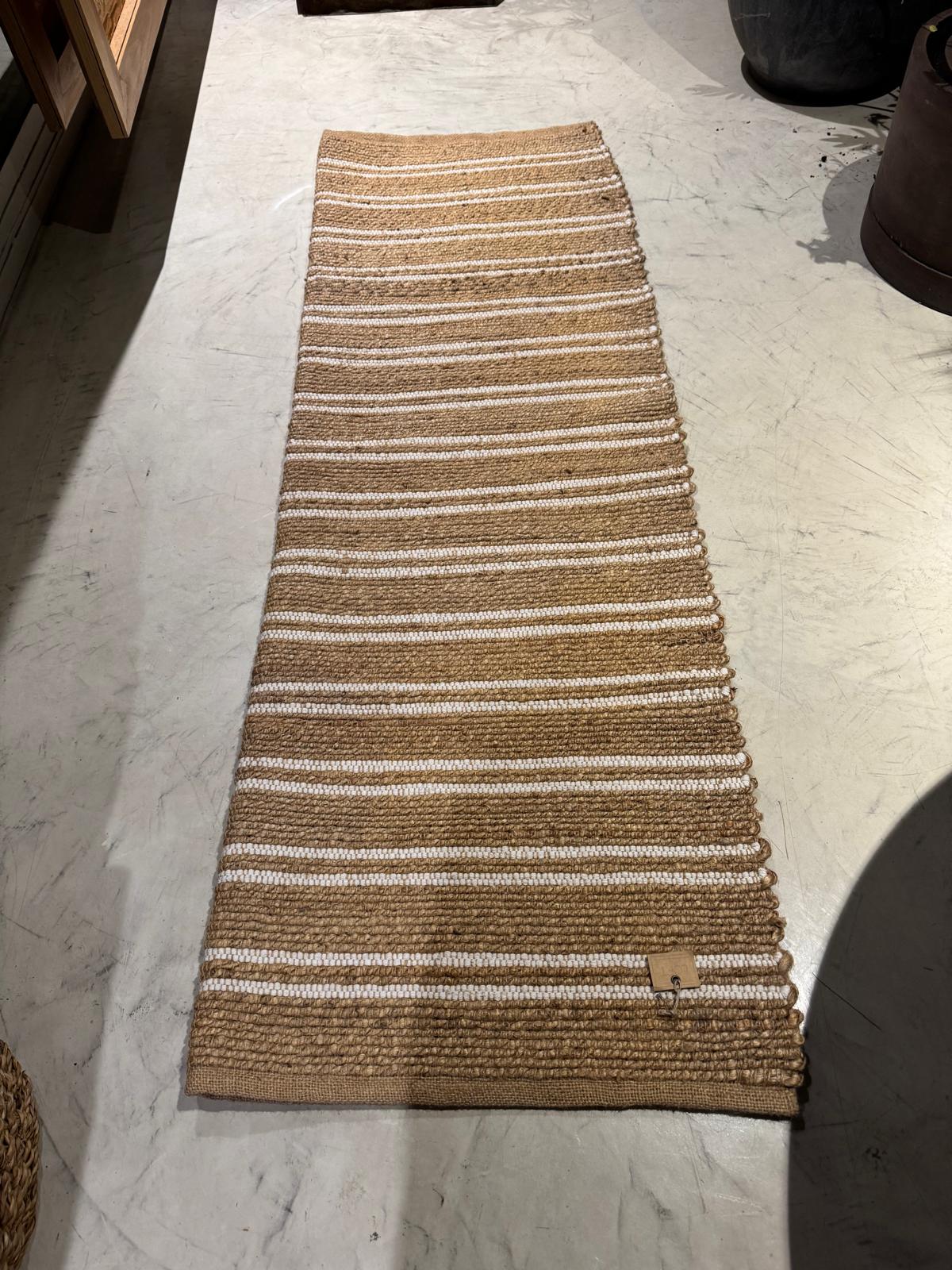 JUTE STRIPED RUG 180/120